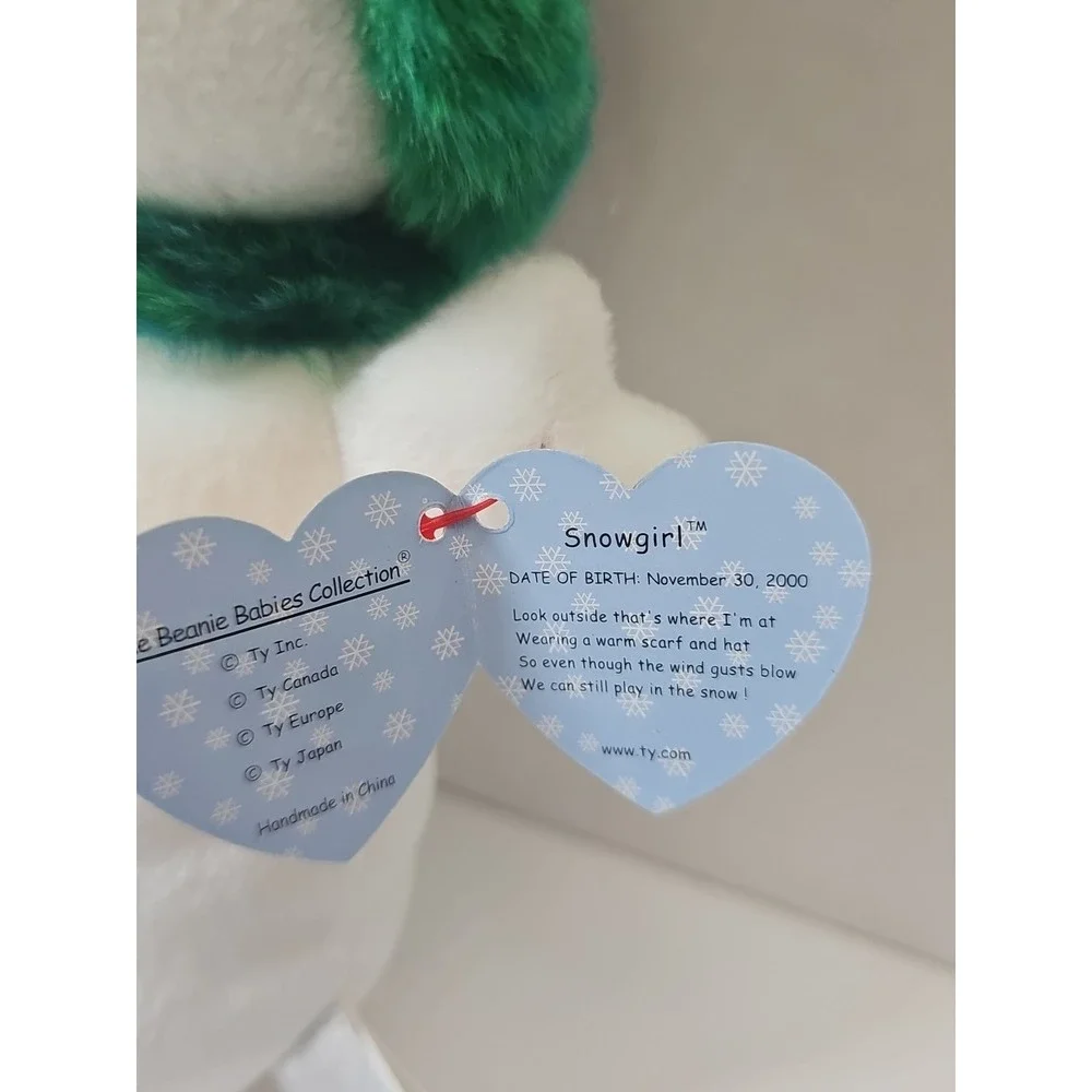 TY Beanie Baby‎ Snowgirl 2000